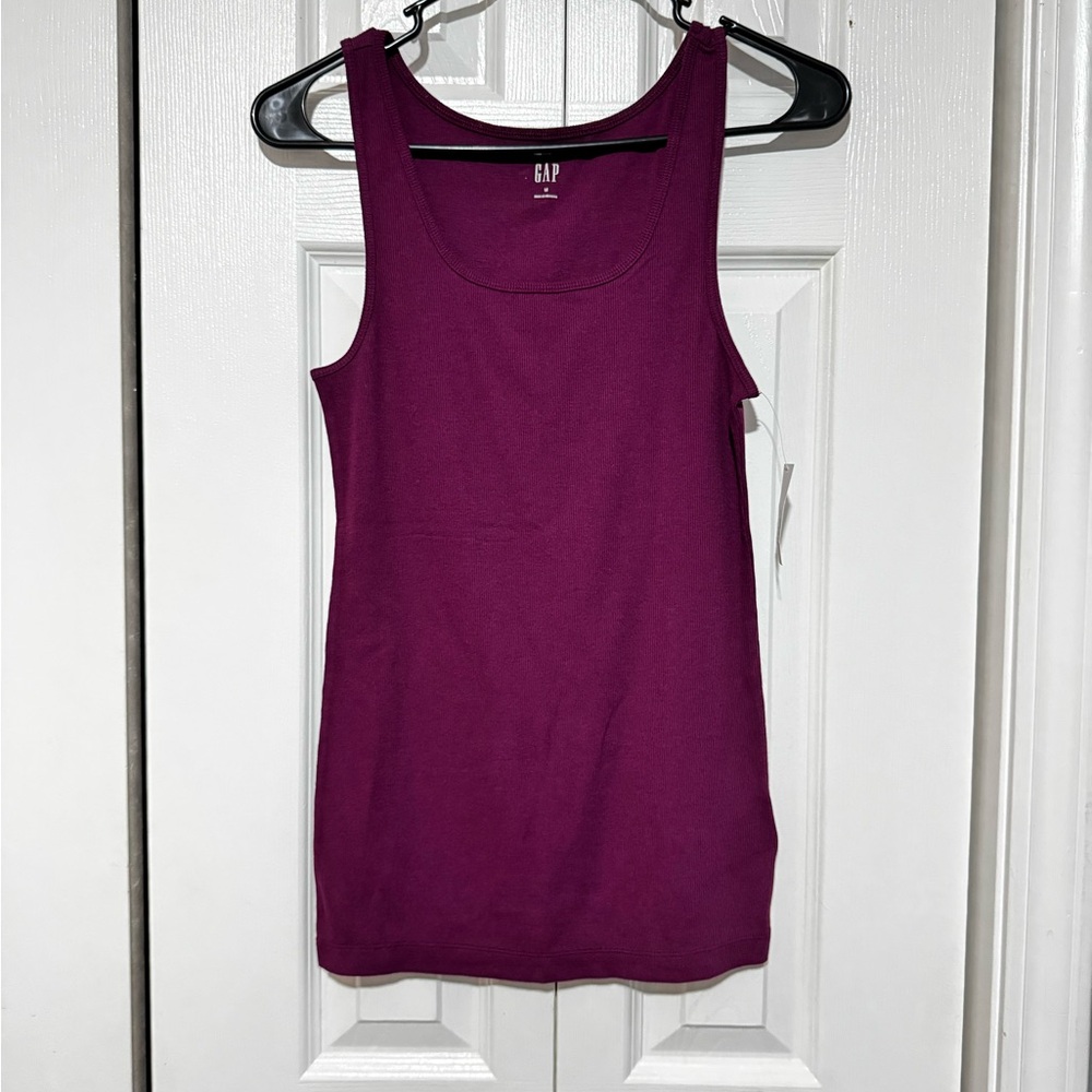 GAP Women's Rich Purple Tank Top
